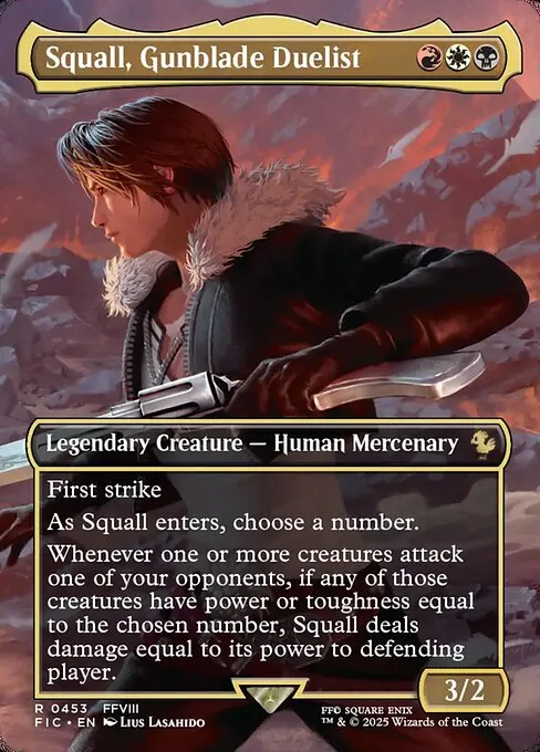 Squall, Gunblade Duelist - Foil