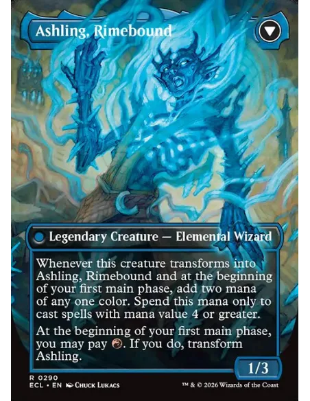 Ashling, Rekindled // Ashling, Rimebound - Foil