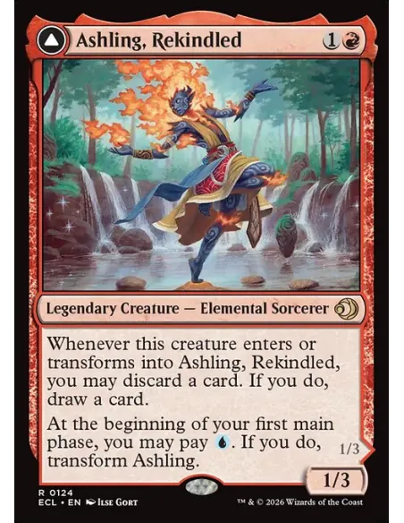 Ashling, Rekindled // Ashling, Rimebound - Foil