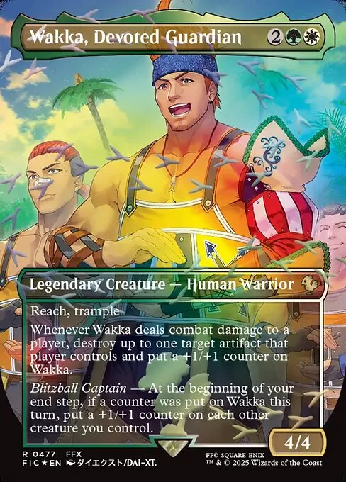 Wakka, Devoted Guardian - Foil