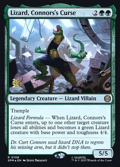 Lizard, Connors's Curse - Foil