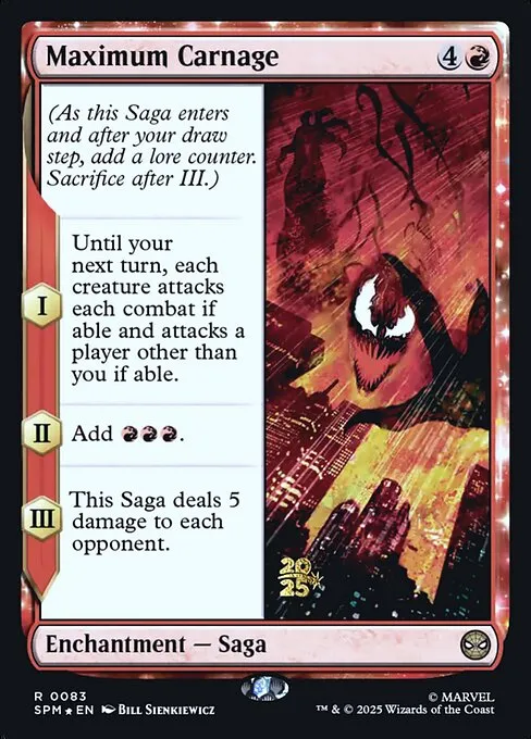 Maximum Carnage - Foil
