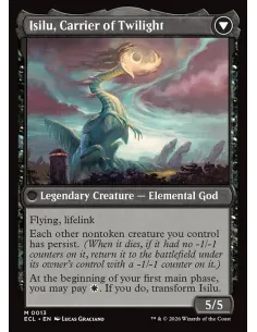 Eirdu, Carrier of Dawn // Isilu, Carrier of Twilight - Foil 2