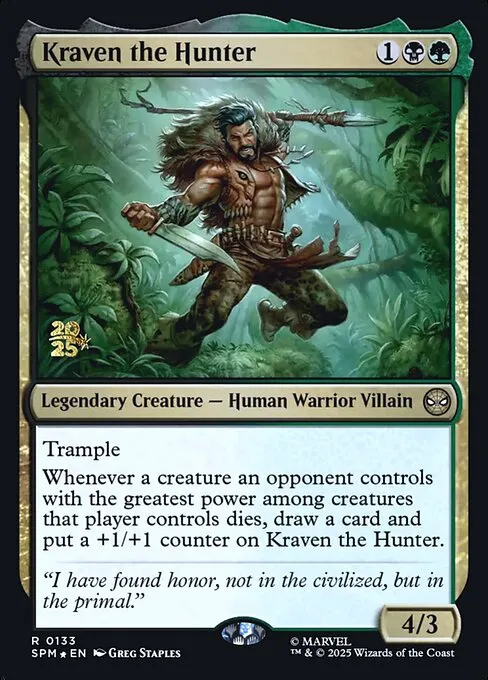 Kraven the Hunter - Foil