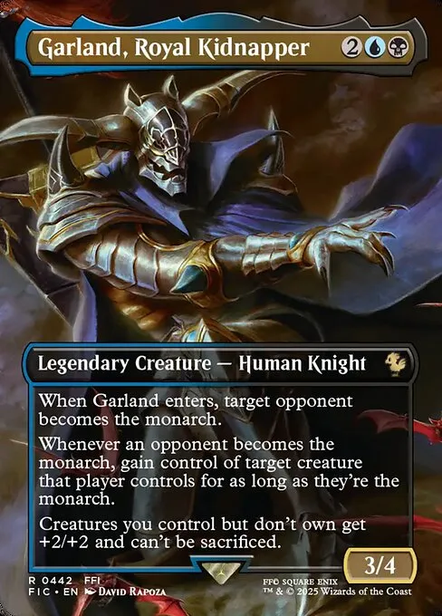 Garland, Royal Kidnapper - Foil