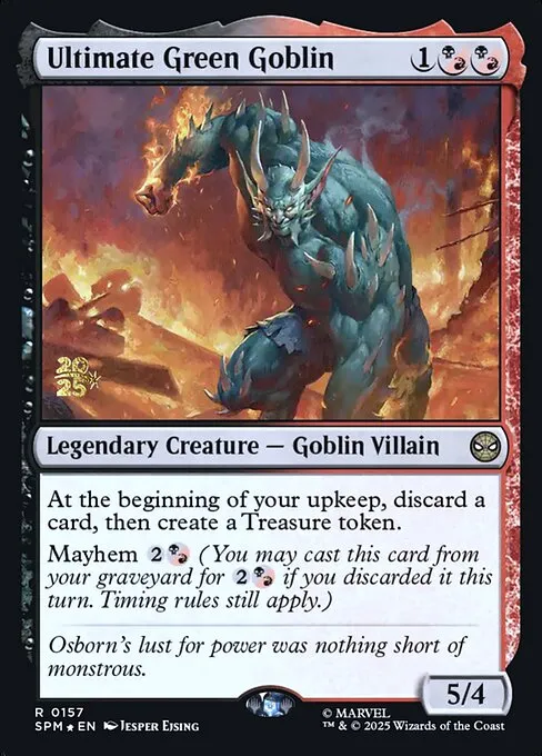 Ultimate Green Goblin - Foil