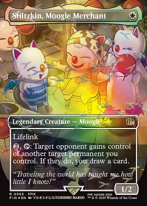 Stiltzkin, Moogle Merchant - Foil
