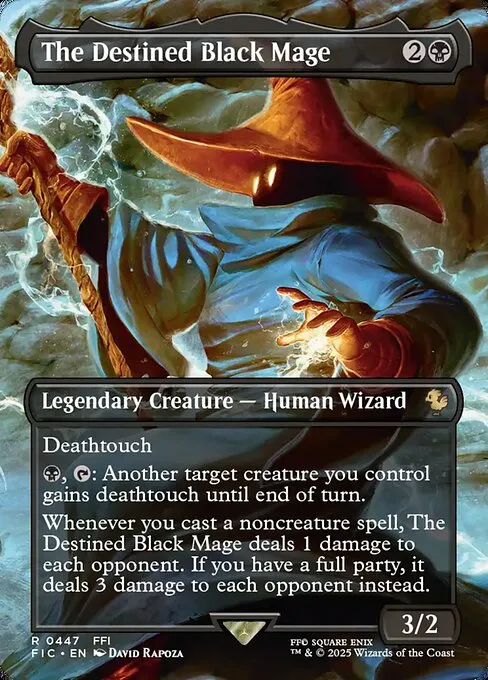 The Destined Black Mage - Foil