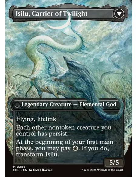 Eirdu, Carrier of Dawn // Isilu, Carrier of Twilight - Foil