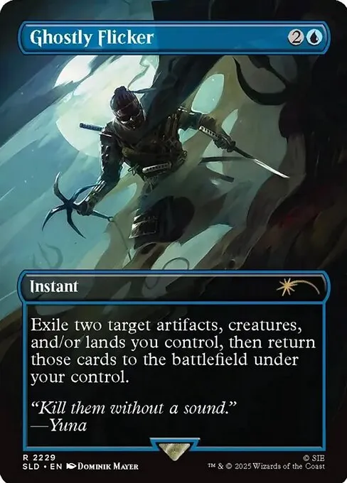 Ghostly Flicker - Foil