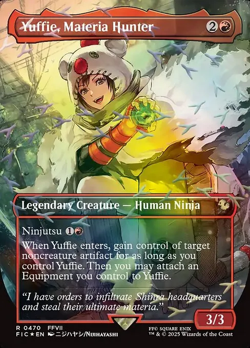 Yuffie, Materia Hunter - Foil
