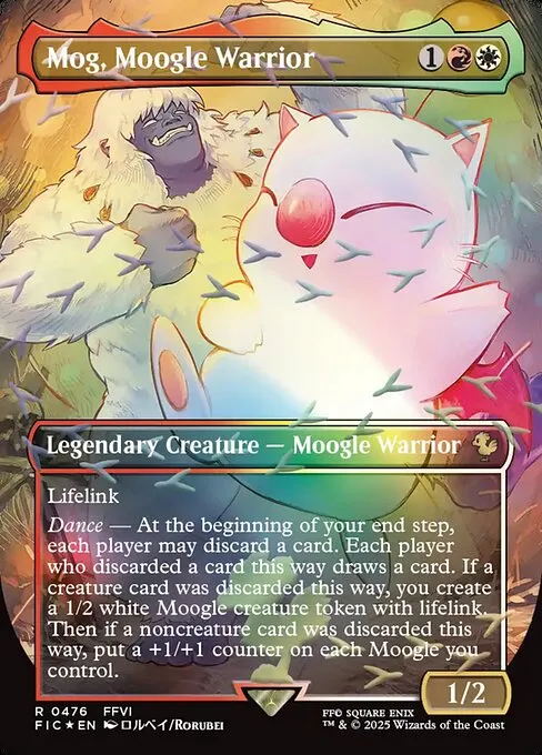 Mog, Moogle Warrior - Foil