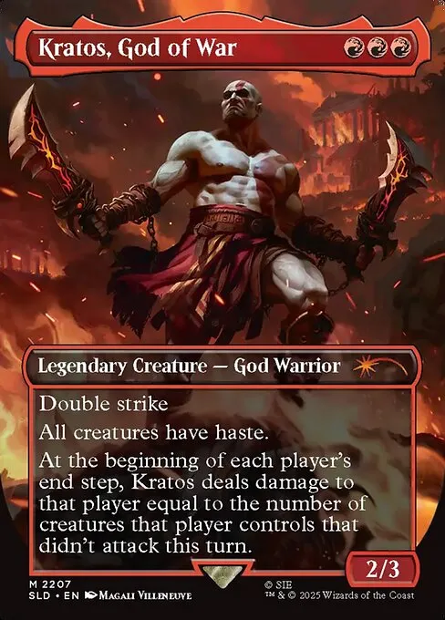 Kratos, God of War - Foil