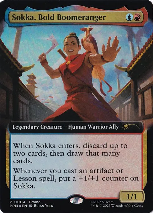 Sokka, Bold Boomeranger - Foil