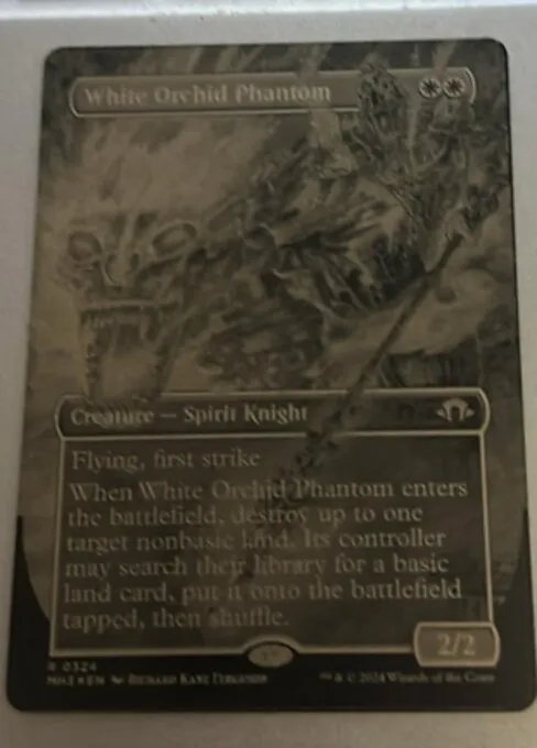 White Orchid Phantom - Foil
