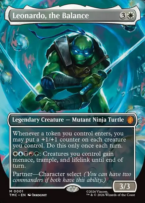 Leonardo, the Balance - Foil