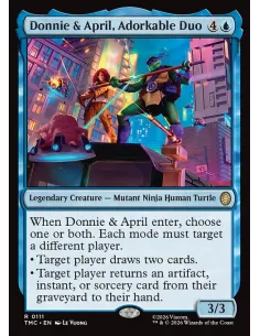 Donnie & April, Adorkable Duo - Foil