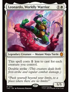 Leonardo, Worldly Warrior - Foil