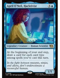 April O'Neil, Hacktivist - Foil