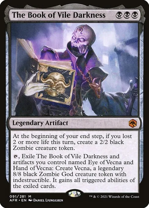 The Book of Vile Darkness - Foil