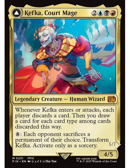 Kefka, Court Mage // Kefka, Ruler of Ruin - výkup