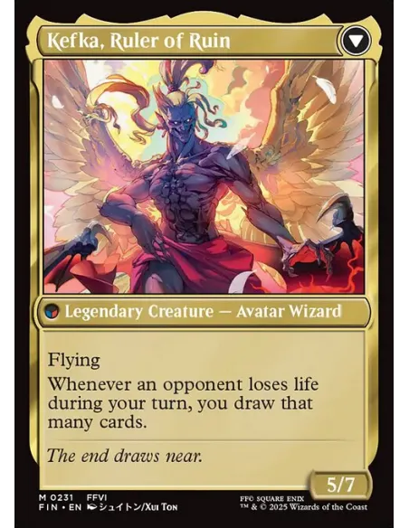 Kefka, Court Mage // Kefka, Ruler of Ruin - výkup