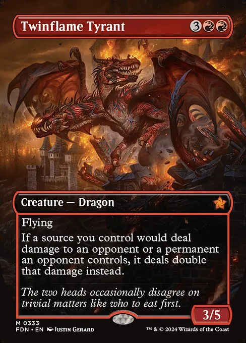 Twinflame Tyrant - výkup