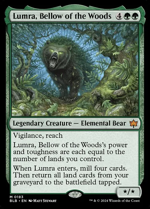 Lumra, Bellow of the Woods - výkup