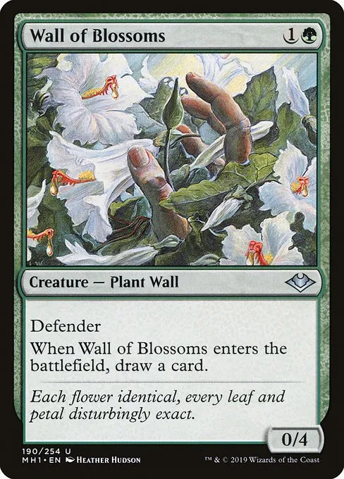 Wall of Blossoms - Foil