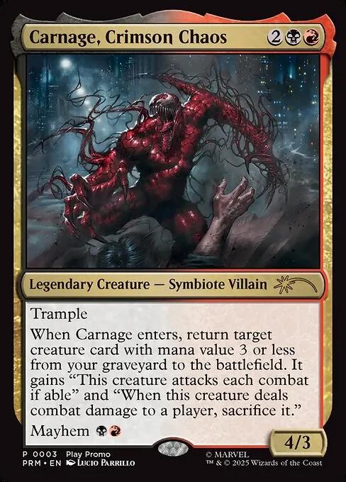 Carnage, Crimson Chaos - Foil