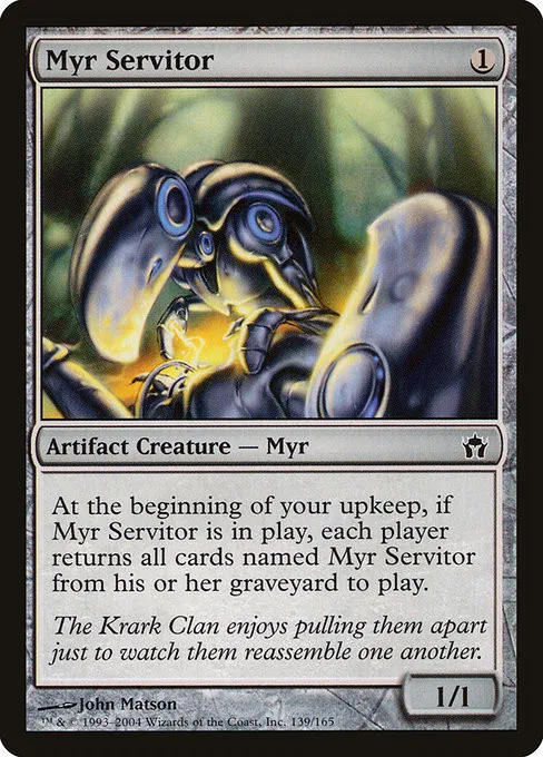 Myr Servitor - Foil