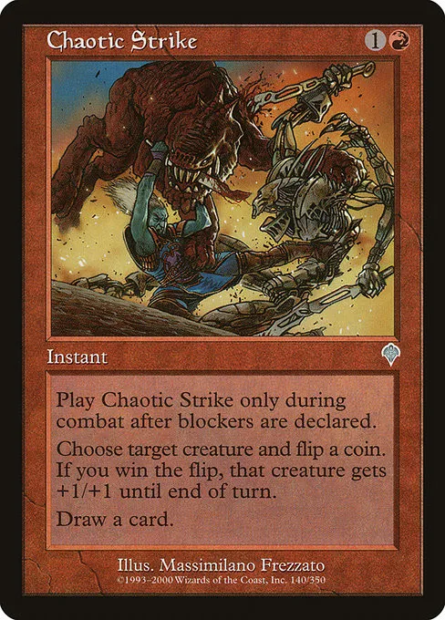 Chaotic Strike - Foil