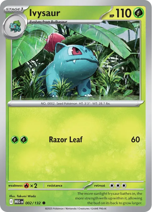 Ivysaur - Reverse Holo