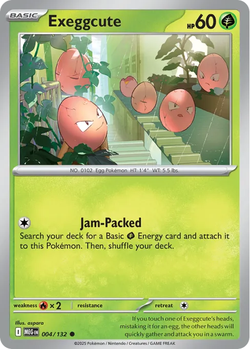 Exeggcute - Reverse Holo