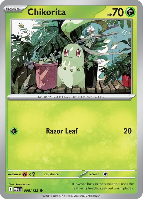 Chikorita - Reverse Holo