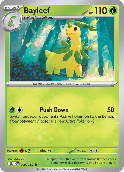 Bayleef - Reverse Holo