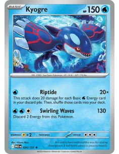 Kyogre - Reverse Holo