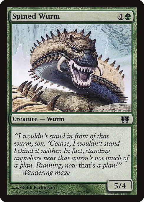 Spined Wurm - Foil