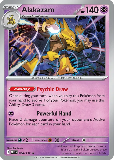 Alakazam - Reverse Holo