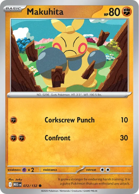Makuhita - Reverse Holo