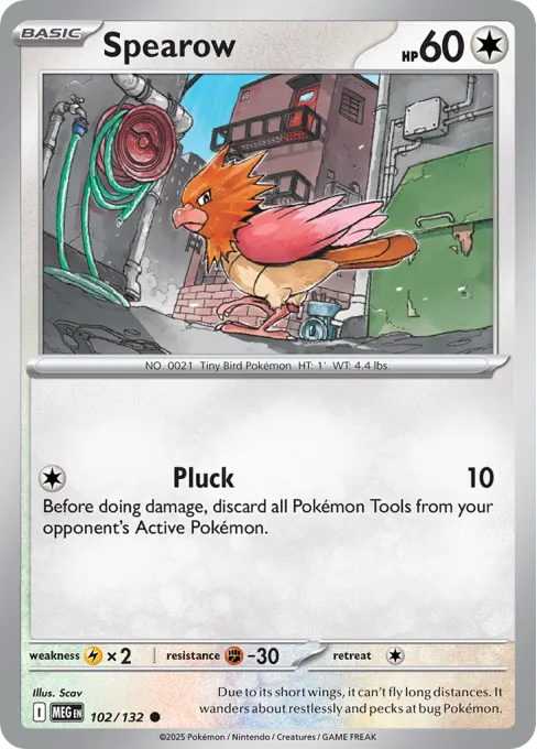 Spearow - Reverse Holo