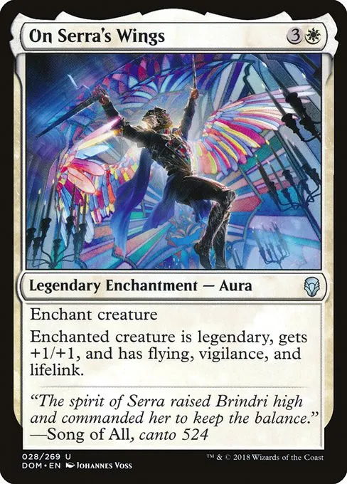 On Serra's Wings - Foil