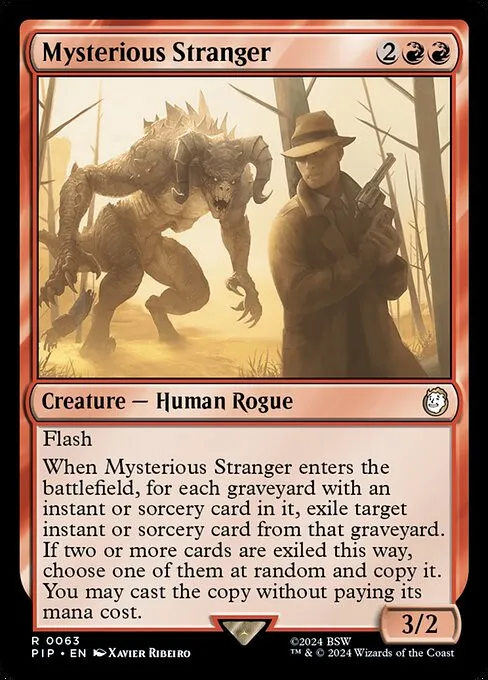 Mysterious Stranger - Foil