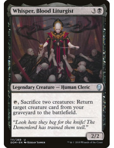 Whisper, Blood Liturgist - Foil