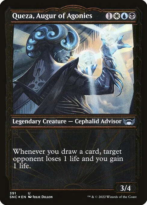 Queza, Augur of Agonies - Foil