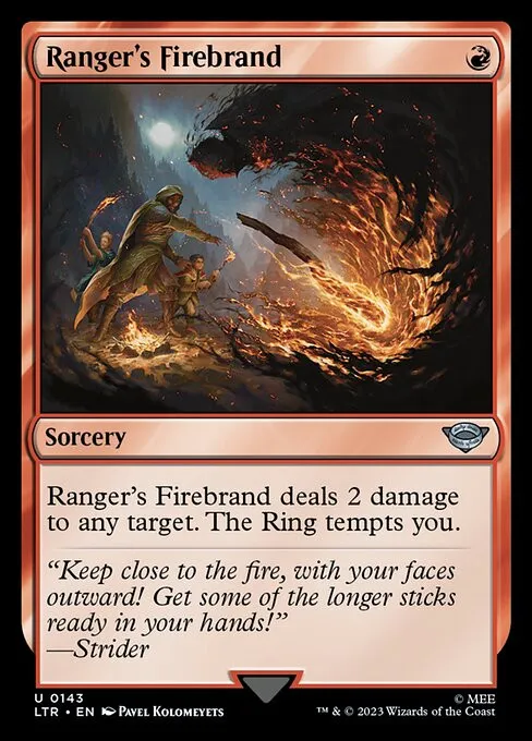 Ranger's Firebrand - Foil