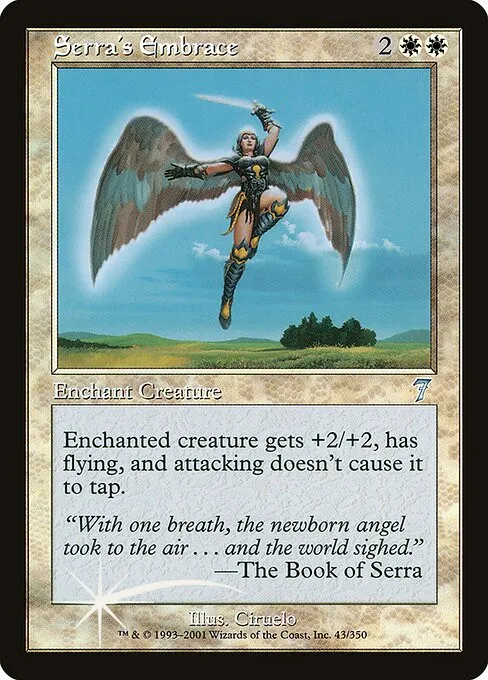 Serra's Embrace - Foil