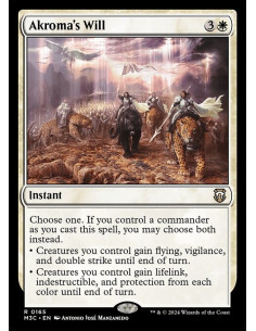 Akroma's Will - Foil