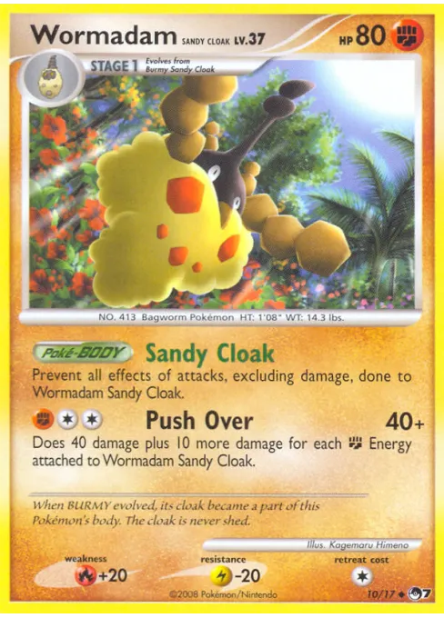 Wormadam Sandy Cloak