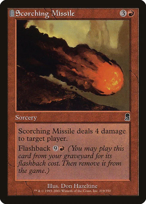 Scorching Missile - Foil